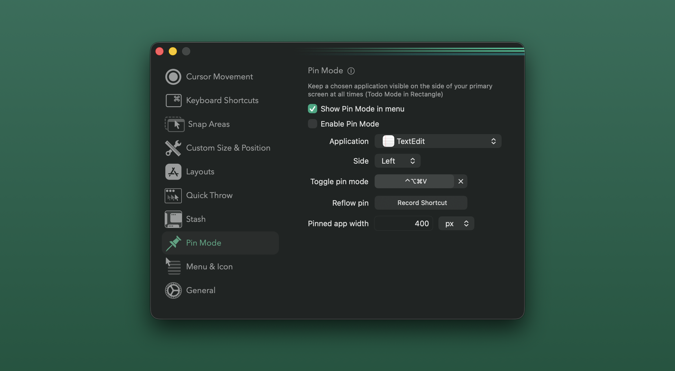 pin-mode